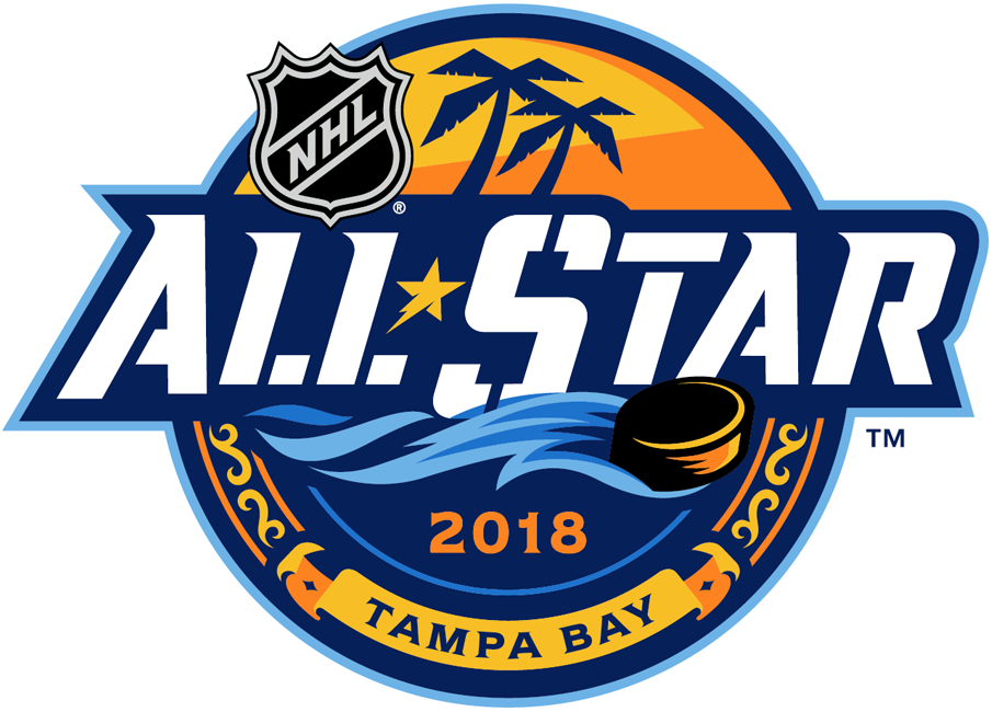 NHL All-Star Game 2018 Primary Logo t shirts iron on transfers